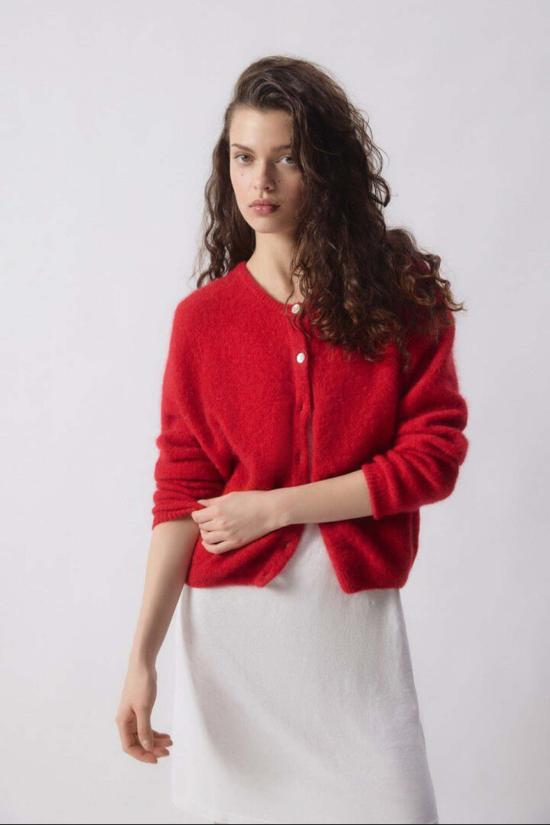  아메리칸 빈티지 가디건 비토 카디건 카민 - AMERICAN VINTAGE