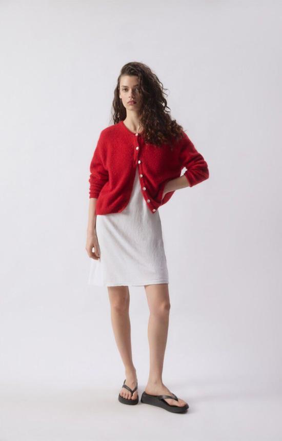  아메리칸 빈티지 가디건 비토 카디건 카민 - AMERICAN VINTAGE