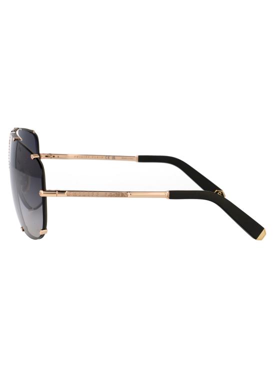  필립 플레인 선글라스 Philipp Plein Spp075m  0376 골드 C/Parti Verde - PHILIPP PLEIN