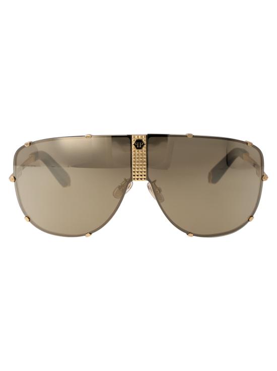  필립 플레인 선글라스 Philipp Plein Spp075m  0376 골드 C/Parti Verde - PHILIPP PLEIN