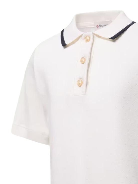 26SS [키즈] 몽클레어 티셔츠 L19548A00007 89BB2034 White - MONCLER