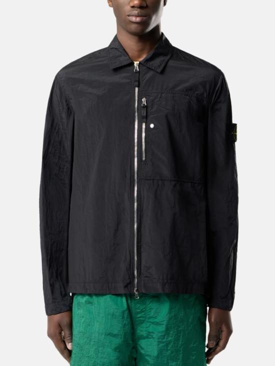26SS 스톤 아일랜드 긴팔 셔츠 L1S151200038S0019 V0029 Black - STONE ISLAND