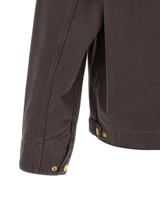 26SS 칼하트 WIP 스톤 캔버스 디트로이트 자켓 I034819 3MB4O Brown - CARHARTT WIP