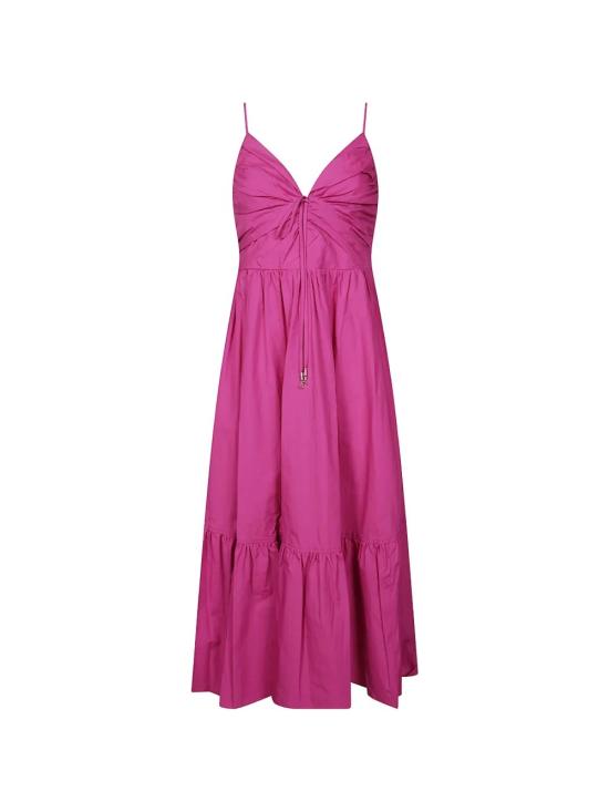 26SS 마이클 코어스 롱 원피스 MS683DHKLZ653 Fuchsia - MICHAEL KORS