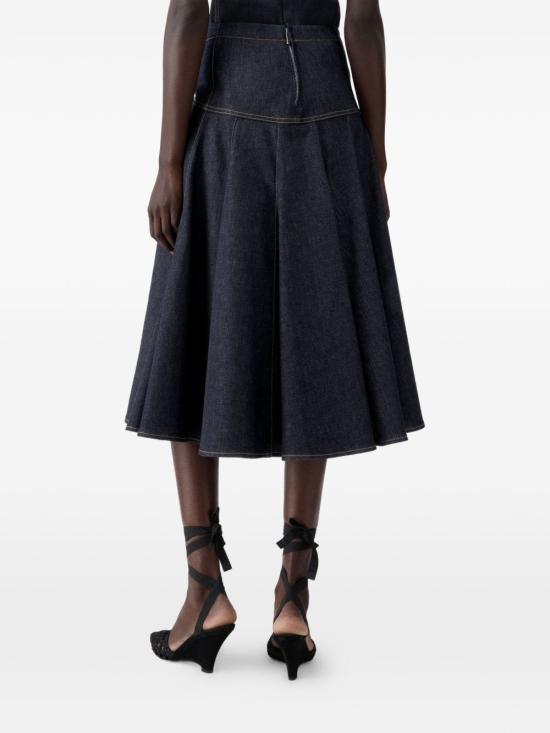 26SS 자크뮈스 미디 스커트 SKW00654 AD00041390 Blue - JACQUEMUS