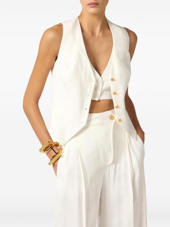 26SS 엘리자베타프랜치 베스트 GL00862E2 360 Ivory - ELISABETTA FRANCHI