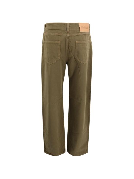 26SS 막스마라 스튜디오 데님 팬츠 2616131111600 MSTFATUO002 Verde kaki - MAX MARA STUDIO