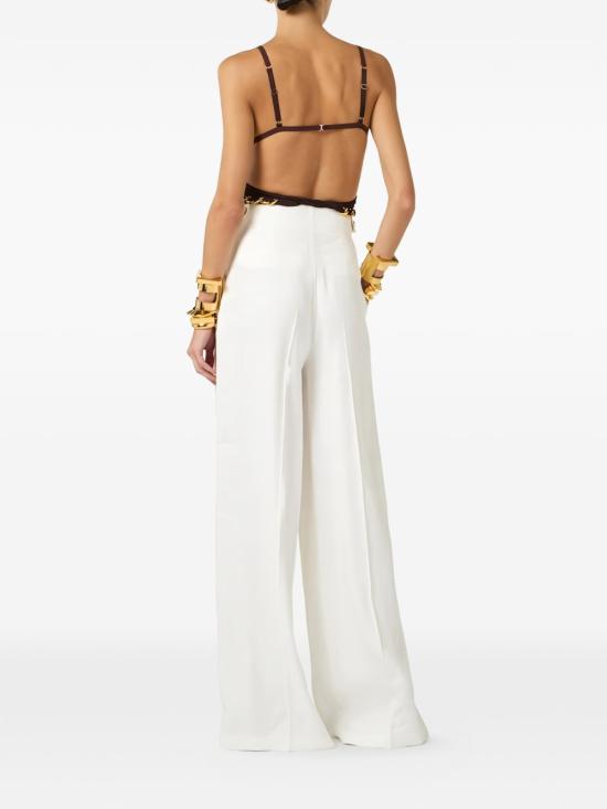 26SS 엘리자베타프랜치 스트레이트 팬츠 PA12762E2 360 Ivory - ELISABETTA FRANCHI