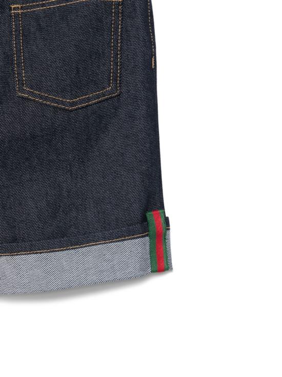 26SS [키즈] 구찌 쇼츠/버뮤다 853979 XDDCE4759 Blue - GUCCI