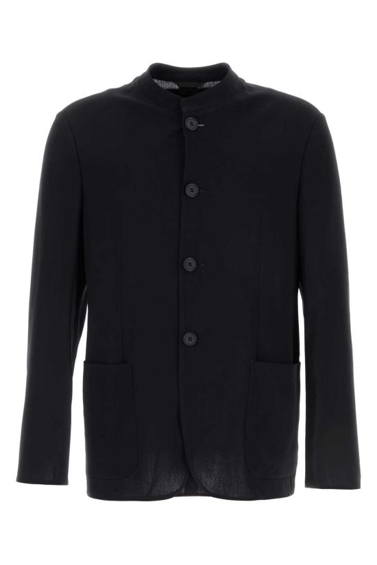  조르지오 아르마니 수트 자켓 미드나잇 블루 울 블레이저