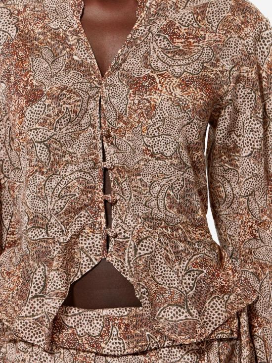 26SS 이자벨마랑 블라우스 HT0868FAD2J07I10OE OCHRE - ISABEL MARANT