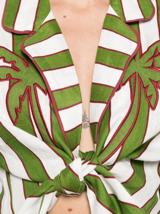 26SS 팜 리오 블라우스 349073 26090 Green - FARM RIO