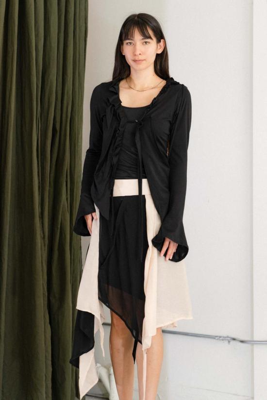  CARO CHIA 블라우스 카로 치아 오퍼레 탑 - OTHER BRANDS