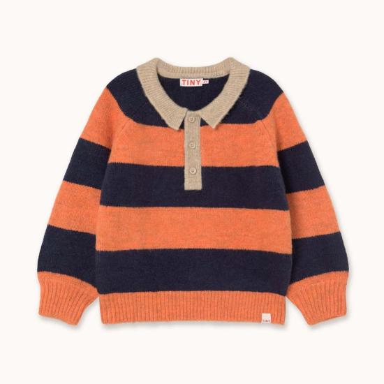  [키즈] 타이니코튼 풀오버 아동용 스트라이프 스웨터
