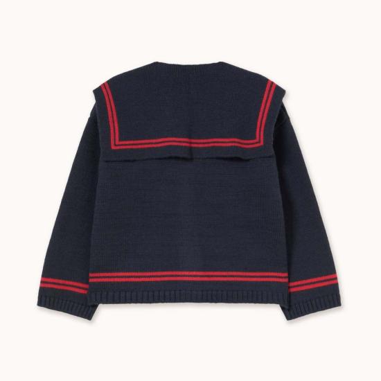  [키즈] 타이니코튼 풀오버 키즈  스트라이프 타이니 가디건 스웨터 - TINYCOTTONS