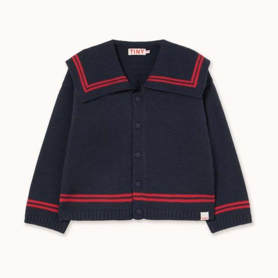  [키즈] 타이니코튼 풀오버 키즈  스트라이프 타이니 가디건 스웨터