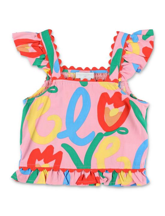 26SS [키즈] 스텔라 맥카트니 탑 TY5A42Z3437 509MC Rosa