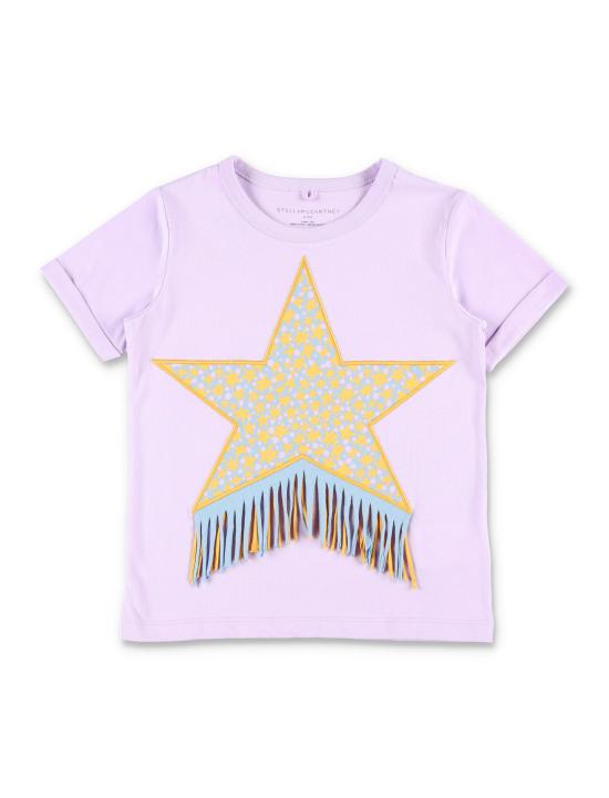 26SS [키즈] 스텔라 맥카트니 티셔츠 TY8B01Z0434 539 PURPLE