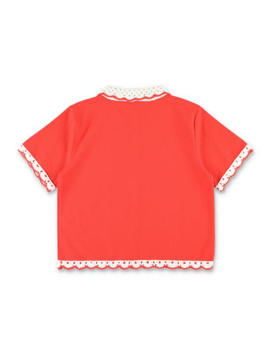 26SS [키즈] 스텔라 맥카트니 티셔츠 TY5A31Z3452 426 Rosso - STELLA MCCARTNEY