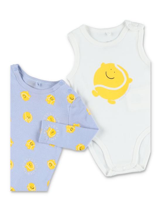 26SS [키즈] 스텔라 맥카트니 캐주얼 세트 TYB520Z3647 602MC Blu - STELLA MCCARTNEY