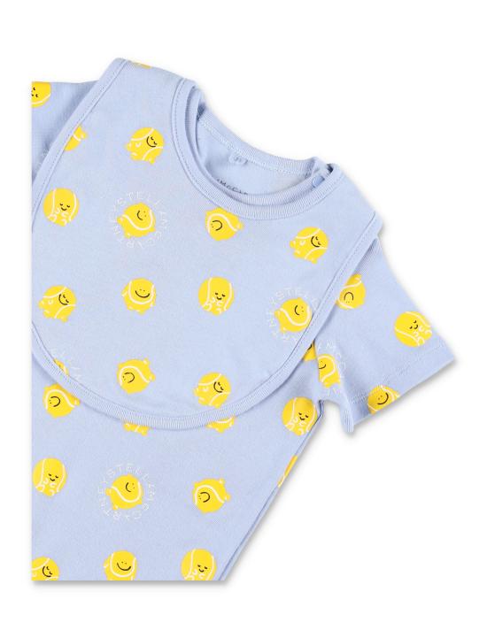 26SS [키즈] 스텔라 맥카트니 캐주얼 세트 TYB530Z3647 602MC CELESTE - STELLA MCCARTNEY