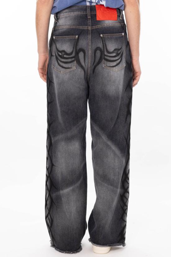 26SS 헬스타 데님 팬츠 HSPS26DM1 BLACK - HELLSTAR