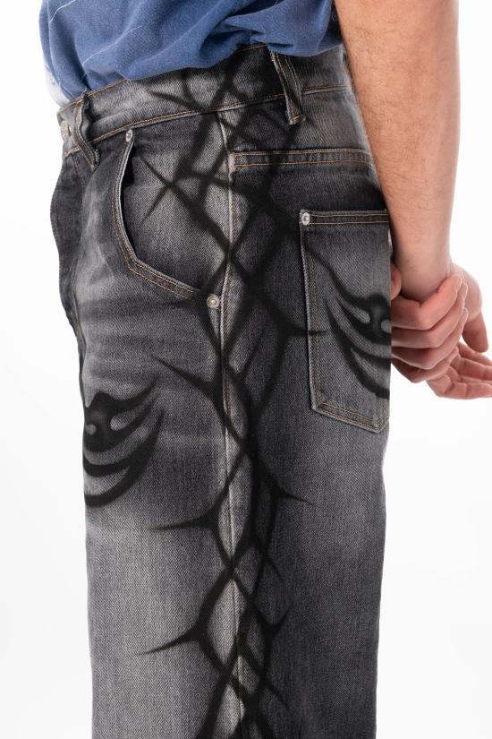 26SS 헬스타 데님 팬츠 HSPS26DM1 BLACK - HELLSTAR