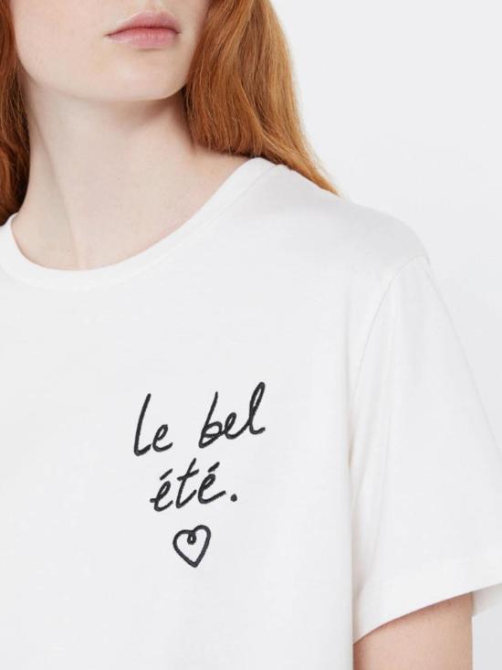 26SS 위켄드막스마라 반팔 티셔츠 2615971042600 001 White - WEEKEND MAX MARA