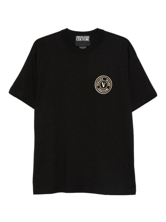 26SS 베르사체 반팔 티셔츠 80GAHT04 CJ00TG89 Black