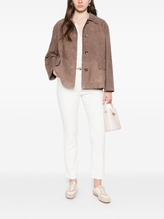 26SS 위켄드막스마라 스트레이트 팬츠 2615131151 WKDABITURO002 White - WEEKEND MAX MARA