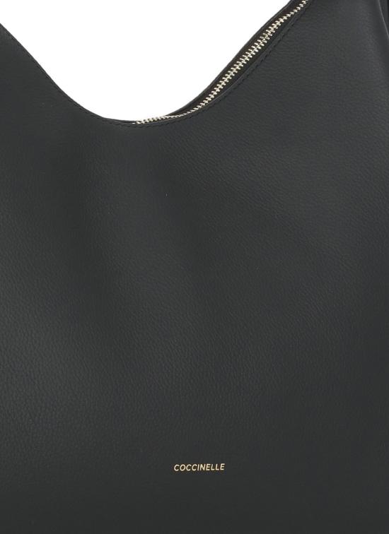 26SS 코치넬리 숄더백 E1M50130201 BOHEME GRANA DOUBLE613 Black - COCCINELLE