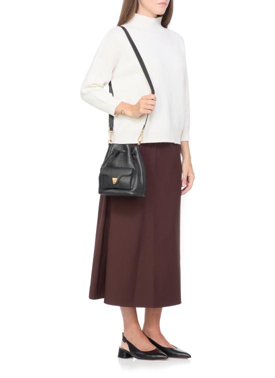 26SS 코치넬리 비트 재너레이션 스모 버킷벡 E1TFK230301 BEAT GENERATIO001 Black - COCCINELLE