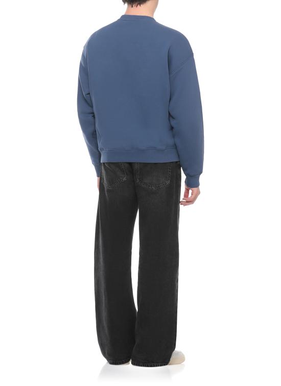 26SS 오트리 긴팔 티셔츠 SWPX 035RDRONE Blue - AUTRY