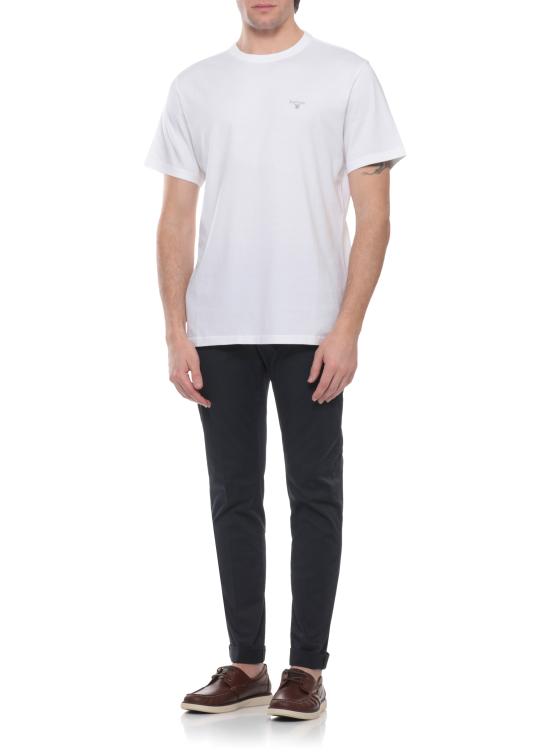 26SS 바버 반팔 티셔츠 MTS0670 MTSWH11 White - BARBOUR