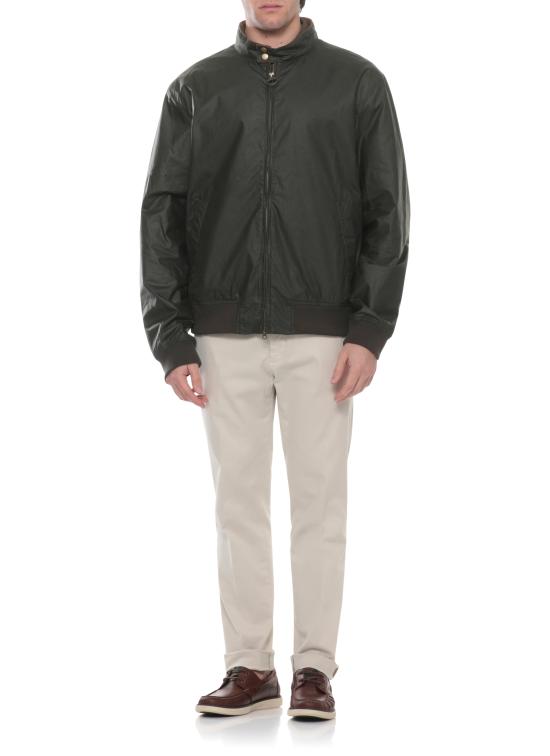 26SS 바버 로이스톤 라이트웨이트 왁스 자켓 MWX1350 MWXOL51 Green - BARBOUR
