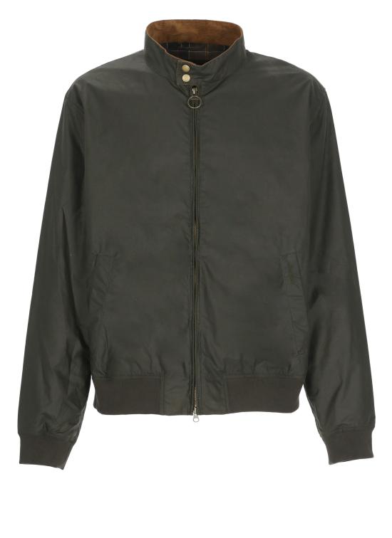 26SS 바버 로이스톤 라이트웨이트 왁스 자켓 MWX1350 MWXOL51 Green