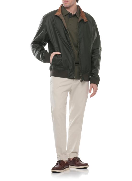26SS 바버 로이스톤 라이트웨이트 왁스 자켓 MWX1350 MWXOL51 Green - BARBOUR