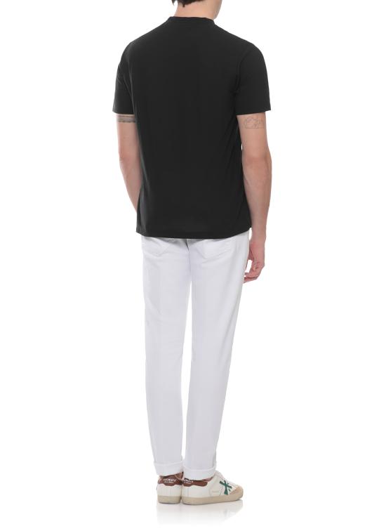 26SS 자노네 반팔 티셔츠 815214 ZG380Z0015 Black - ZANONE