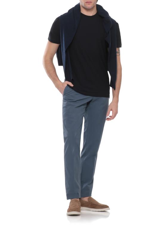 26SS 자노네 반팔 티셔츠 815214 ZG380Z0542 Blue - ZANONE