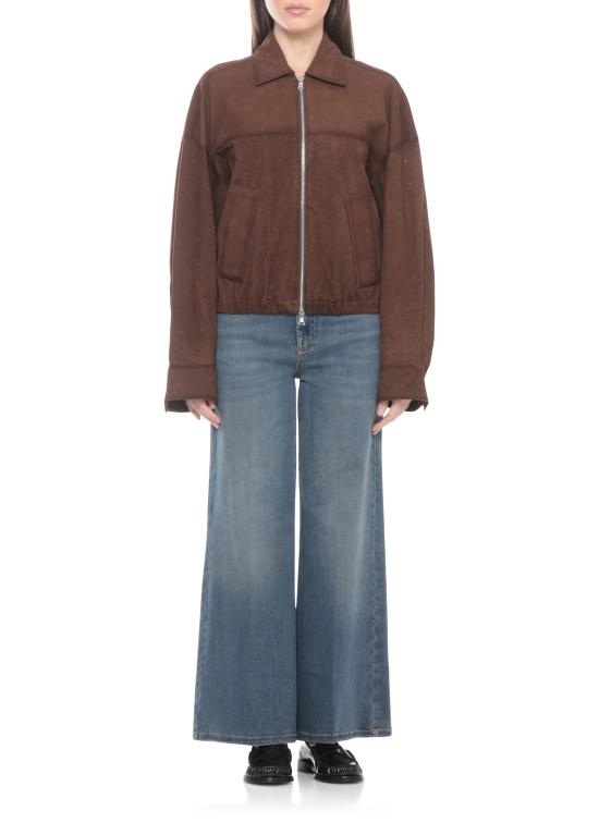 26SS 불리 가죽 자켓 7957 PERFBLS B360 CACAO Brown - BULLY