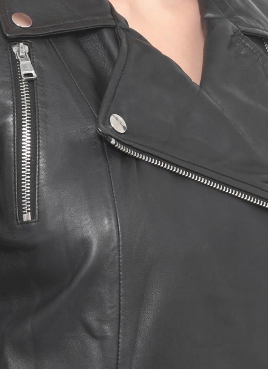 26SS 불리 가죽 자켓 2022 2 N01NERO Black - BULLY