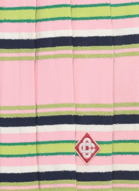 26SS 카사블랑카 미디 스커트 WSS26KW128101 BLEND MULTI Pink - CASABLANCA