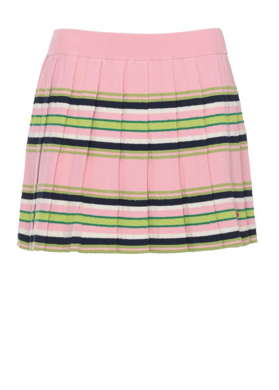 26SS 카사블랑카 미디 스커트 WSS26KW128101 BLEND MULTI Pink