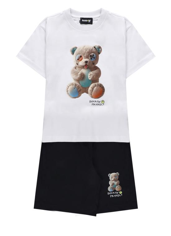 26SS [키즈] 바로우 캐주얼 세트 S6BKJUTB101 002 13 White