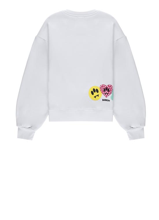 26SS [키즈] 바로우 티셔츠 S6BKJGSW122 002 White - BARROW