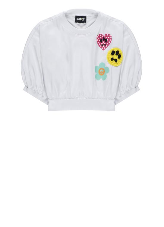 26SS [키즈] 바로우 티셔츠 S6BKJGTH133 002 White