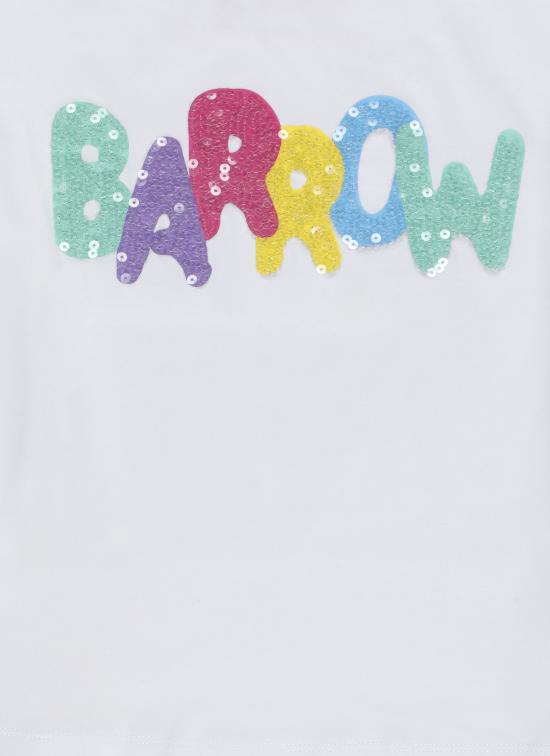 26SS [키즈] 바로우 티셔츠 S6BKJGTH132 002 White - BARROW