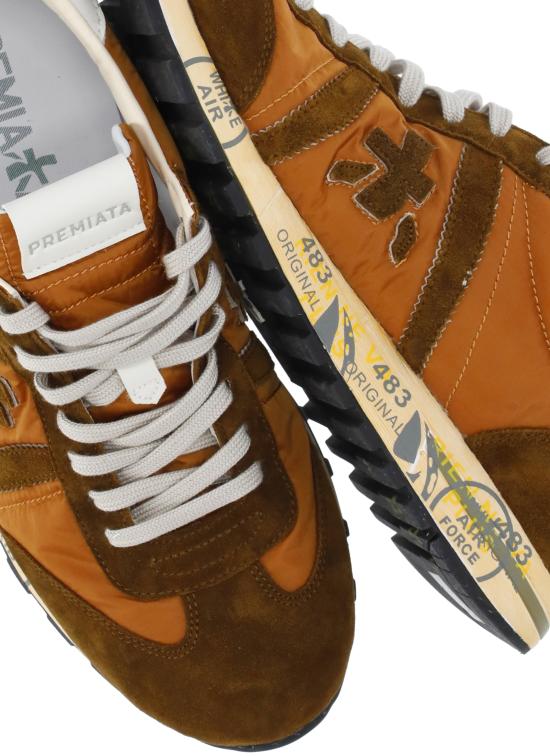 26SS 화이트 프리미아타 스니커즈 LUCY 8191 Brown - WHITE PREMIATA