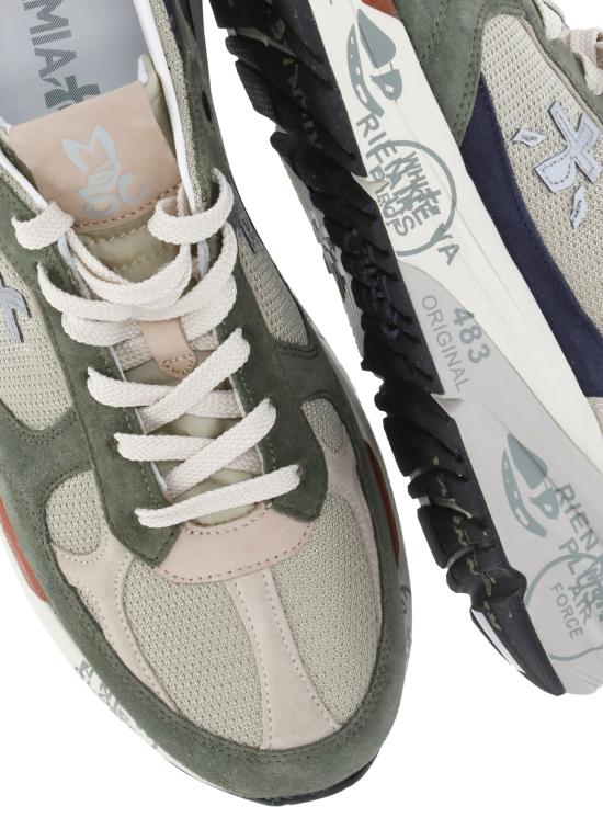 26SS 화이트 프리미아타 스니커즈 MASE25 8015 Green - WHITE PREMIATA