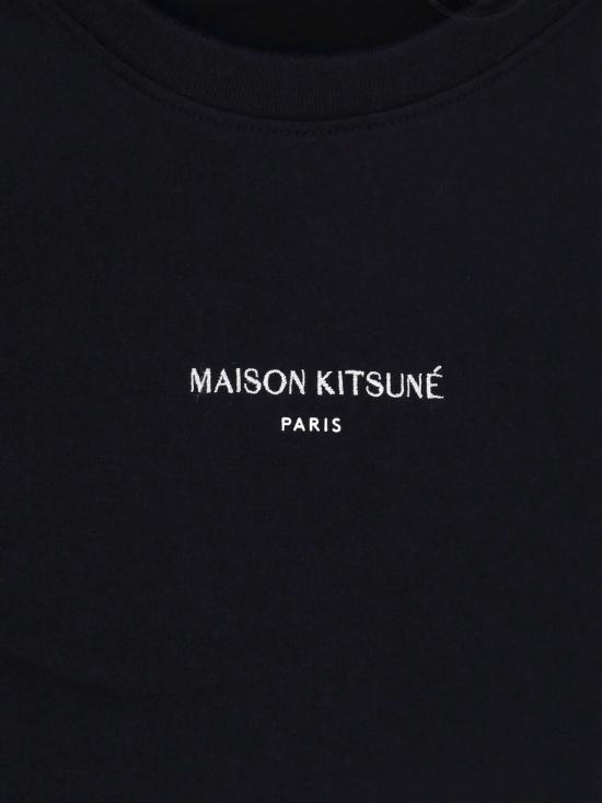 26SS 메종키츠네 반팔 티셔츠 QW00100KJ7026 P199 Black - MAISON KITSUNE